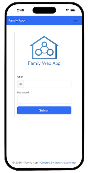 Family Web App